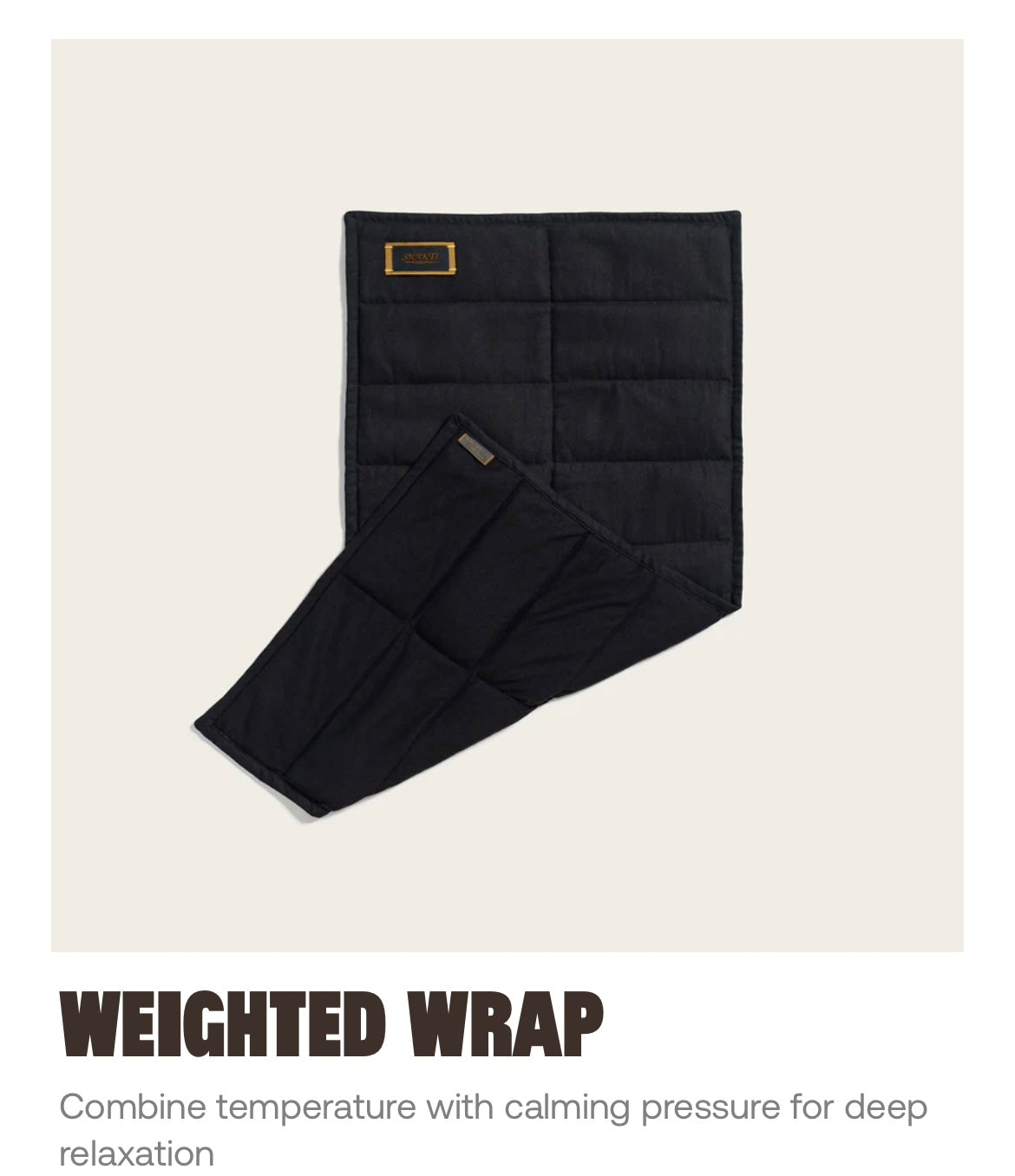 Shakti weighted wrap