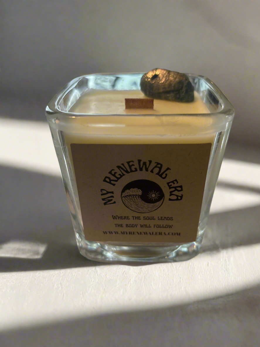 My Renewal Era - unscented, 6oz Organic Soy & Beeswax Candles